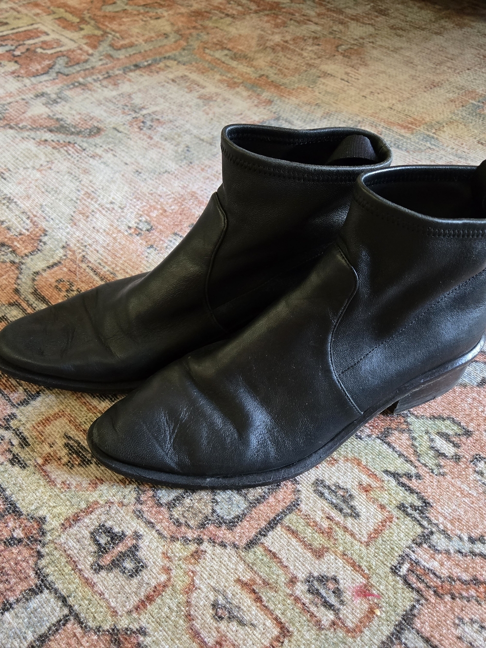 Alexander Wang Black Leather Chukka Boots